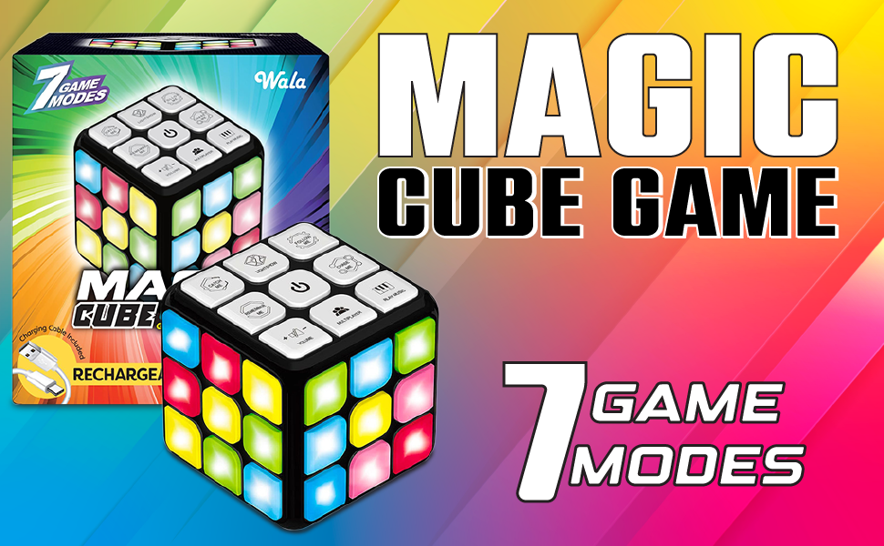 WALA Rechargeable Kids Games Activity Cube