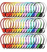 Bulk Headphones 50 Pack for Kids School Classroom,Wholesale Wired Adjustable On Ear Earphones Cla...