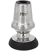 Crutch Tips, 7/8 inch Lightweight Walking Crutch Tip Replacement with 360° Universal Rotation, No...