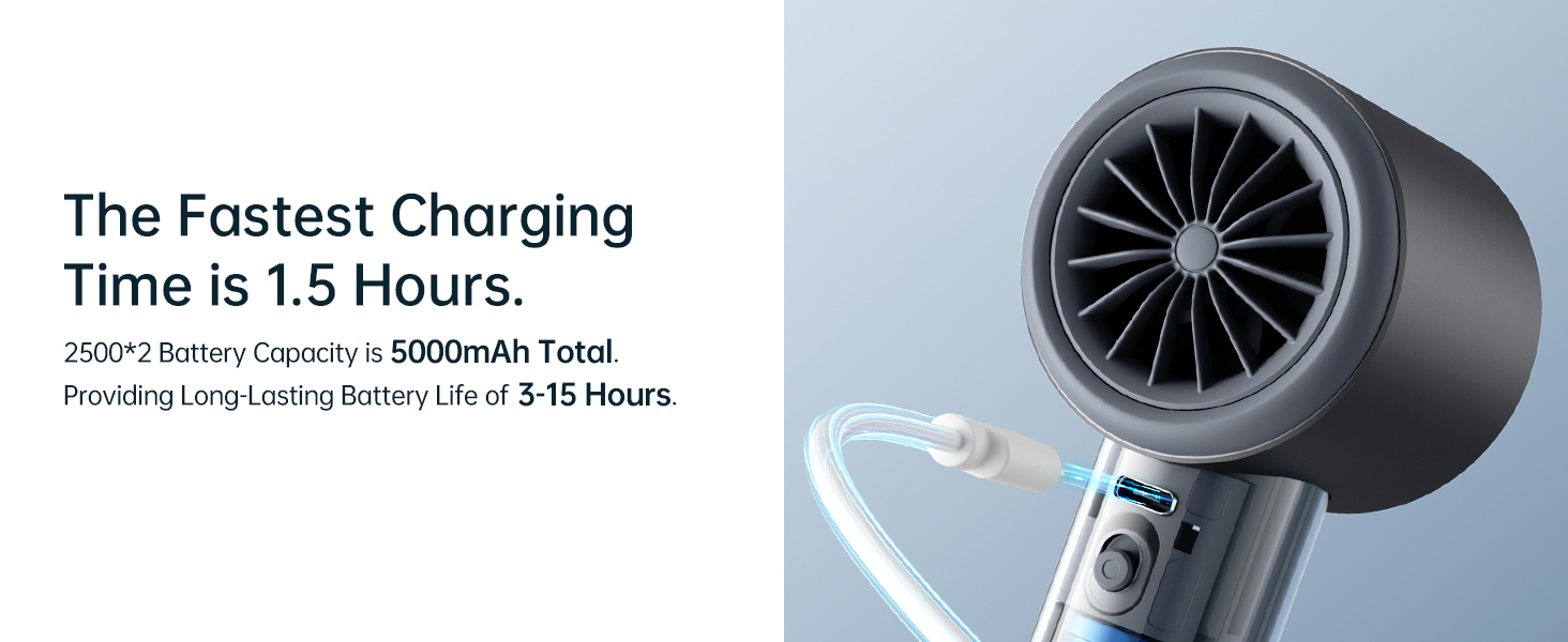 hand fan rechargeable