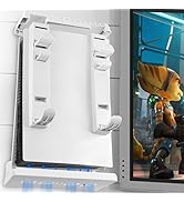 PSVR2 PS5 Wall Mount Kit, PlayStaion5 Console Vertical Stand Accessories with Touch Controllers H...