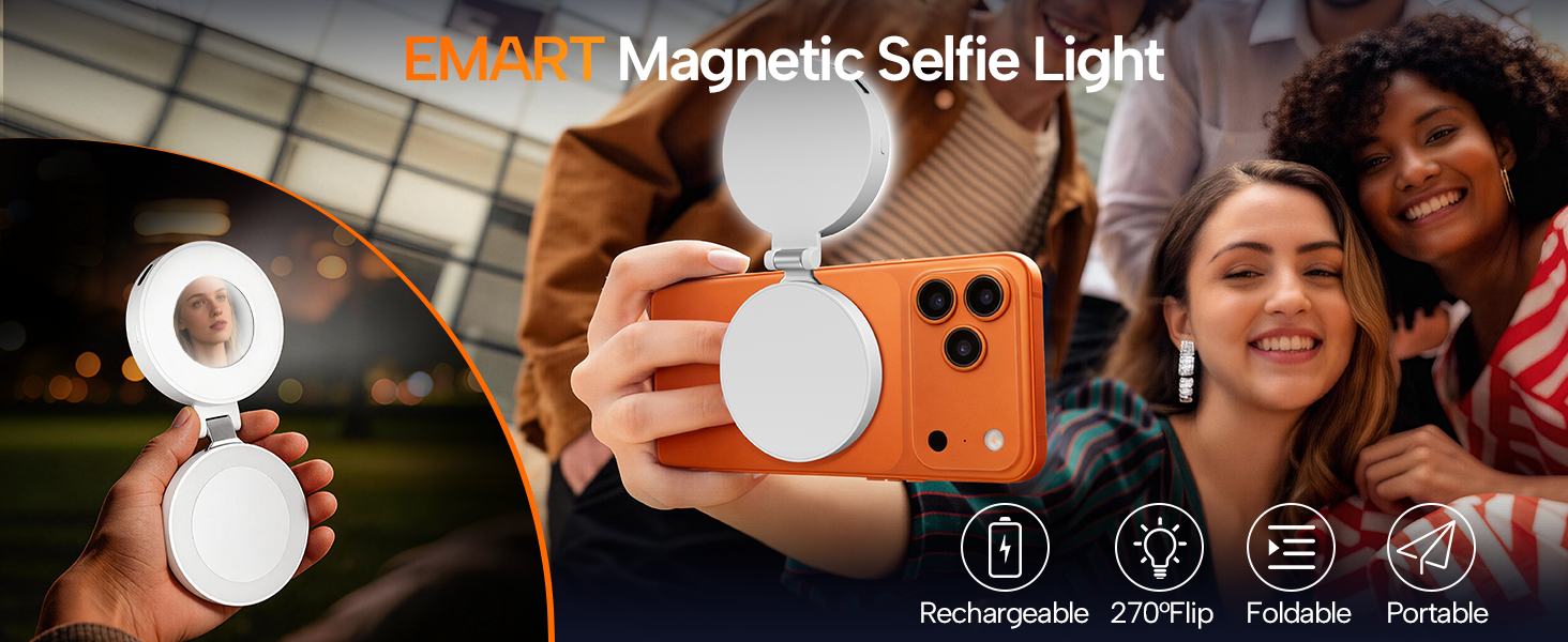 magnetic selfie light