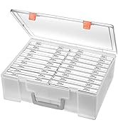 Photo Storage Box 4x6, 18 Inner Extra Large Photo Case Large Photo Organizer Acid-Free Photo Box ...