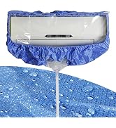 FavorCOOL Split Air Conditioning Cleaning Waterproof Cover Bag Dust Washing Clean Bag, Upgrade Wa...