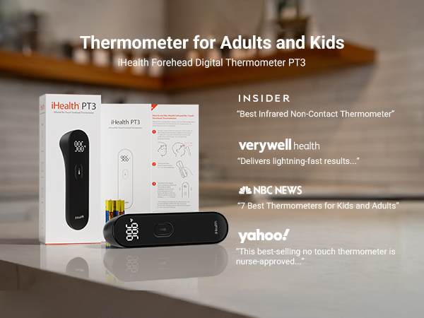 iHealth No-Touch Forehead Thermometer for All Ages