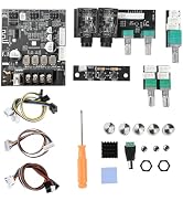 FORIOT Zk-502T Bluetooth Amplifier Board,50W 2.0 Channel Amp Board with Treble and Bass Control,B...