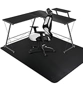 SALLOUS Chair Mat for Carpeted Floors, 60"x46" Heavy Duty Chair Mat for Carpet, Chair Mat with Gr...