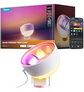 Govee Wallwasher Smart Table Lamp with Dual-Light Source Night Light Corded | Nightstand Lamp Com...