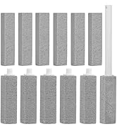 Herda 12 Packs Pumice Stone Toilet Bowl Cleaner, Pumice Stone for Cleaning, Powerfully Cleans Har...