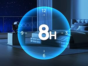 Dreo Desk Fan Small Oscillating Air Circulator, Portable Fan for Bedroom Whole Room Office Desktop 