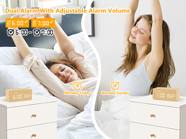 dual alarm clock