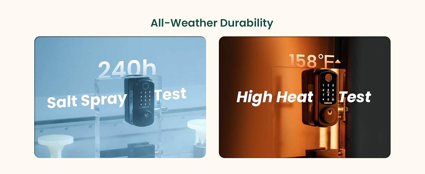 All weather durablity