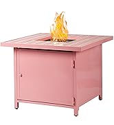 pink fire table