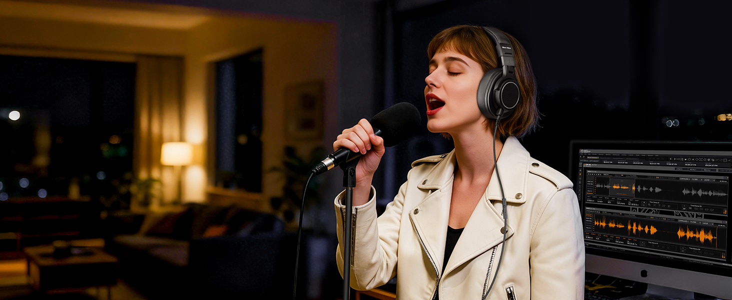 Wired Over Ear Headphones