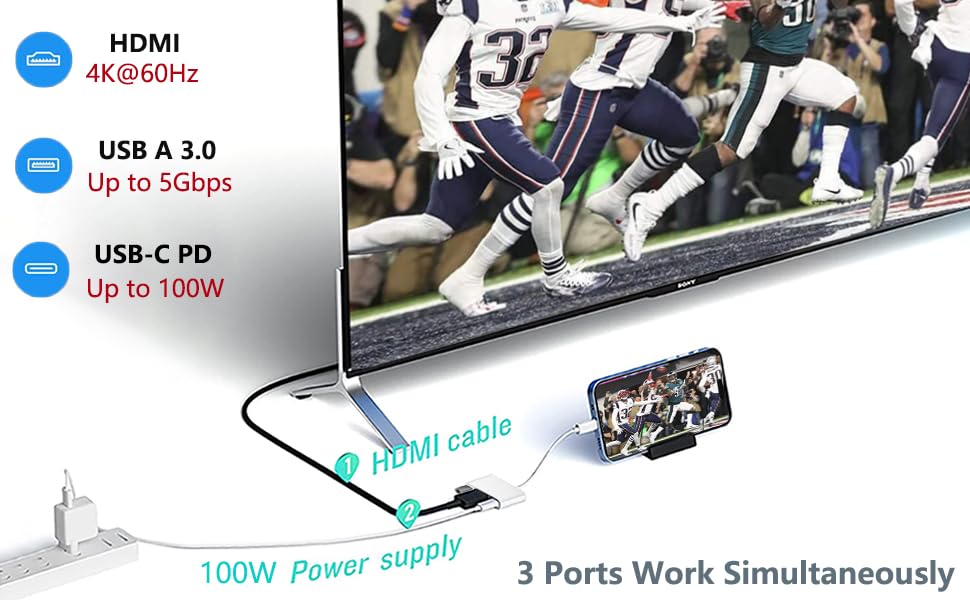 USB C Digital AV Multiport Adapter