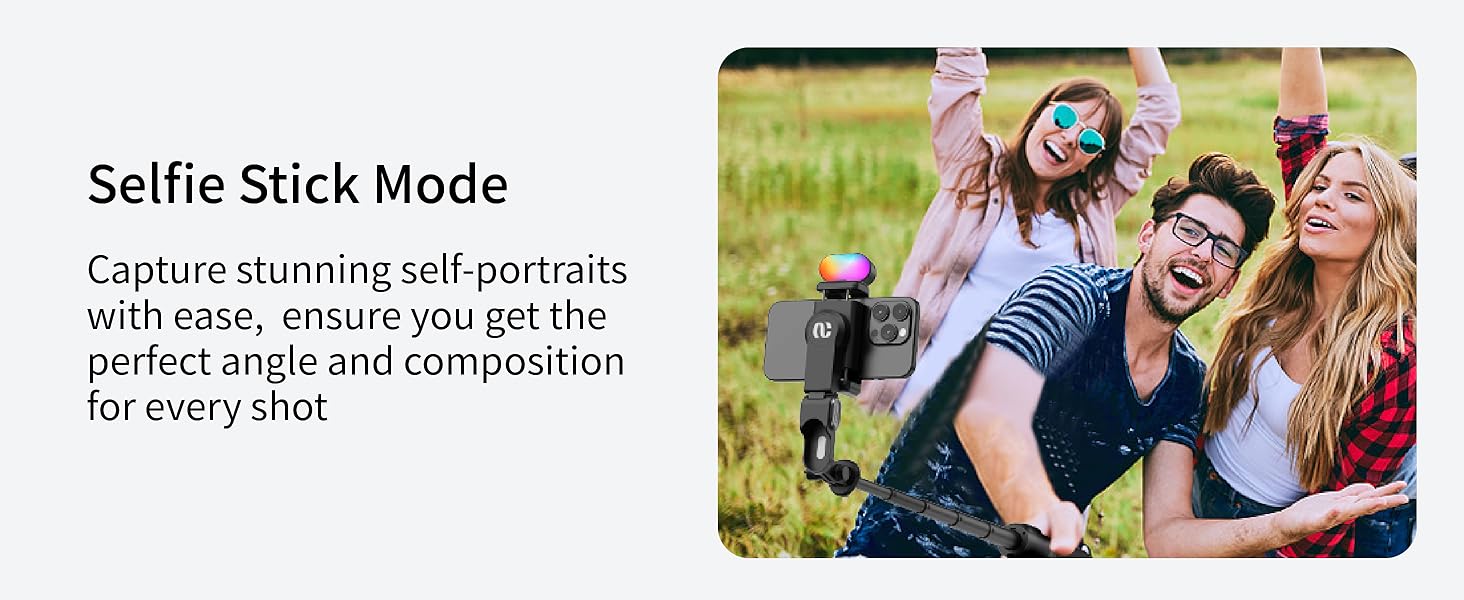 gimbal stabilizer for iphone gimbal tripod for cell phone selfie stick tripod