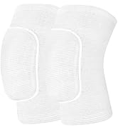 HISFFOG Volleyball Knee Pads for Dancers, Soft Breathable Knee Pads for Men Women Younth Girls Ki...