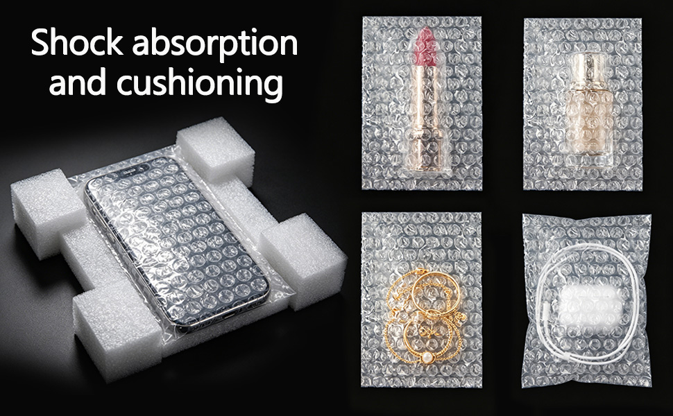 Double Walled Bubble Cushioning Bags for Moving, Shipping and Packing