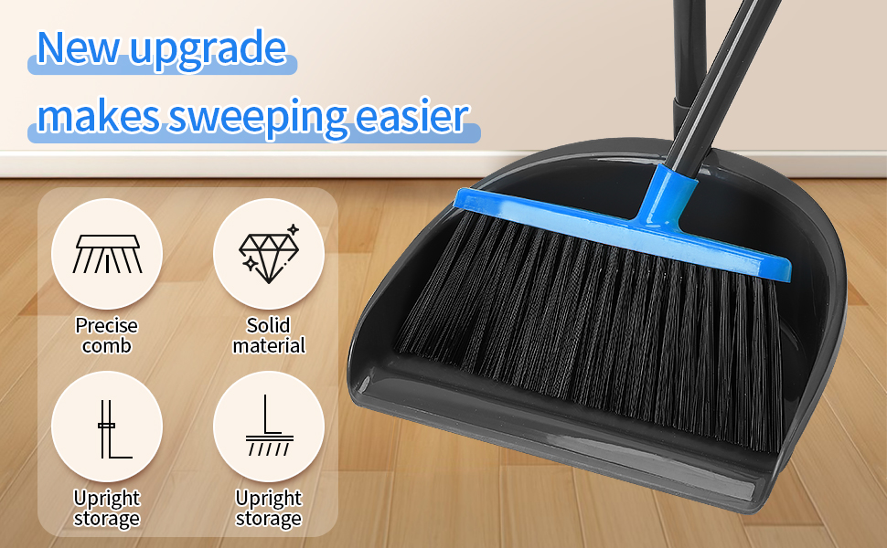 broom and dustpan set