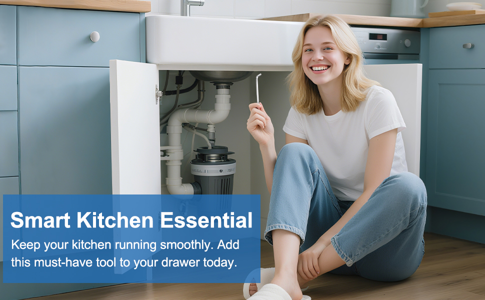 garbage disposal unjamming wrench