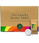 Cleanomic - Oxy Laundry Booster Tablets (Color) - Oxy Cleaner Laundry Stain Remover, Color Safe B...