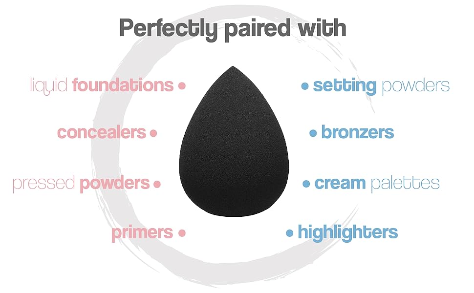 Aesthetica Cosmetics Beauty Sponge Blender