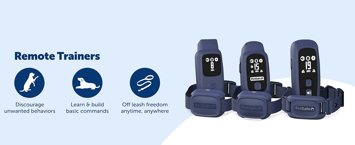 PetSafe family of Remote trainers Basic Core Pro