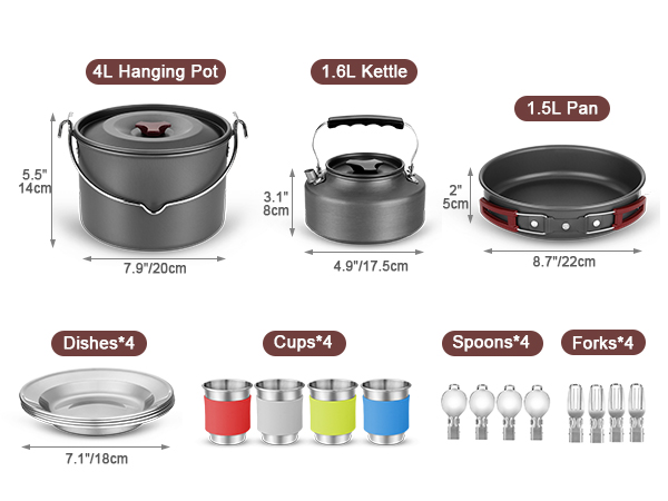 camping cookware