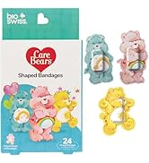 BioSwiss Care Bears Bandages, Classic Care Bear Shaped Self Adhesive Bandage, Latex Free Sterile ...