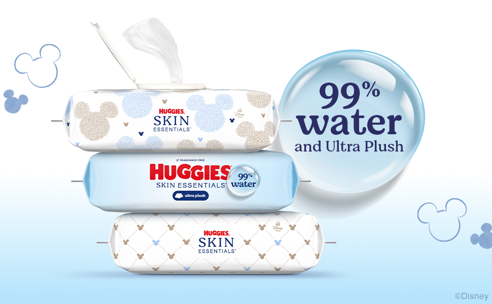 99% water and ultra plush