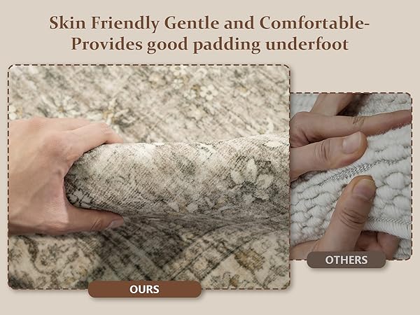 Comfortable Area Rug Provides good padding underfoot