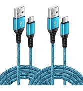USB C Cable [2-Pack, 6FT] Type C Charger Fast Charging Cable for Google Pixel 9a 9 Pro XL Fold 9 ...
