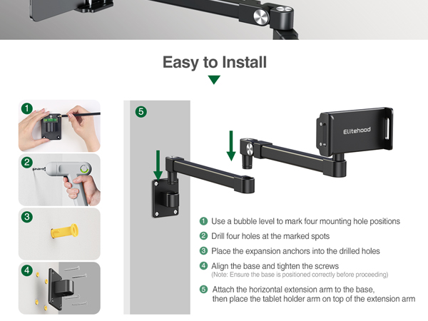 ipad wall mount holder