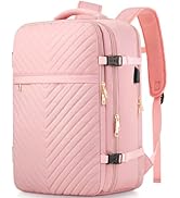 MOMUVO Carry On Backpack for Women,Flight Approved Extra Large Travel Laptop Backpack Water Resis...