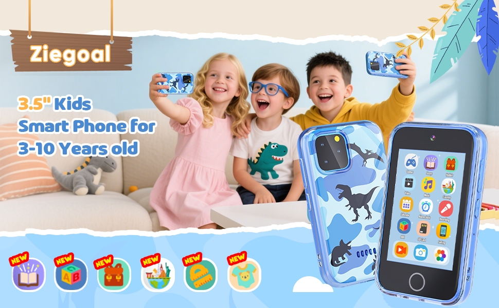 Kids Smart Phone for 3-10 Years old