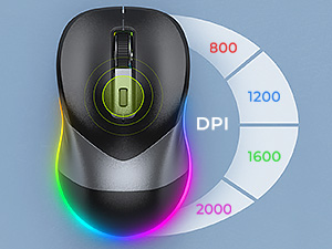 3 DPI Levels Mouse