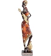 Smadeer African Statues and Sculptures for Home Decoration, African Decor for Shelf Bookshelf Tab...