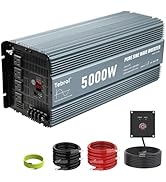5000 watt Pure sine Wave car Power Inverter 12v to 110v /120V Inverter for car Vehicles Truck Cam...