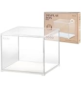 Rolife Dust Cover for Miniature House Building Sets Dsplay Case, Stackable Acrylic Display Box fo...