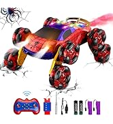 Terucle 8WD Remote Control Car, 2.4Ghz RC Cars with Spray &amp; Cool Light, Kids Toys Electroplating ...