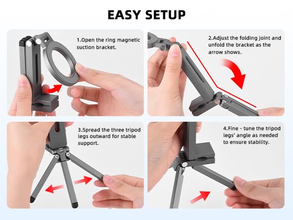 magnetic tripod for iphone