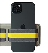 AMOZIFY 3-Slot Band Stick-On Laptop Organizer – Adhesive Elastic Storage, Mouse Holder for Laptop...