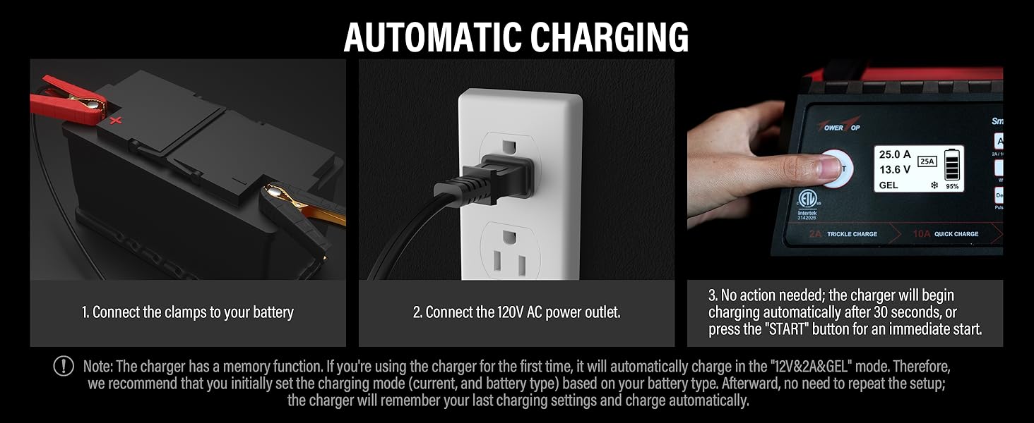 deep cycle battery charger