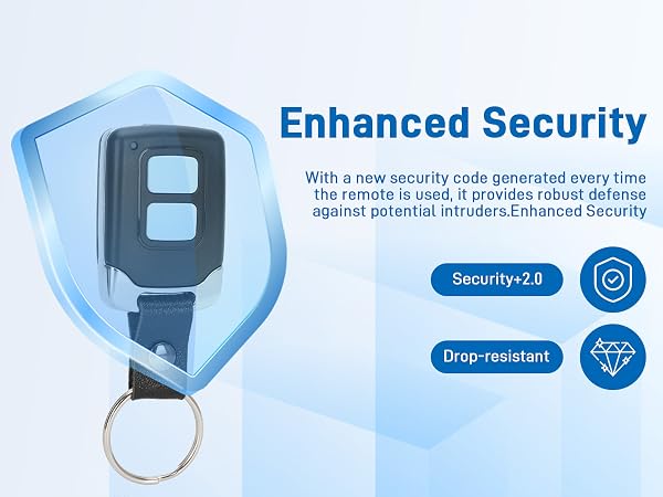 Garage Door Remote keychain 893max