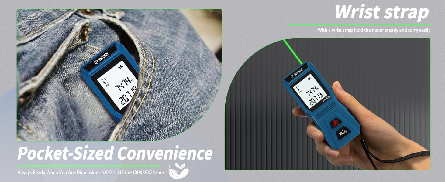 Wrist strap design, easy to carry and hold