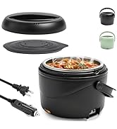 Aotto Electric Lunch Box, 40 oz Portable Food Warmer Heater, Lunch Warmer Portable for Work/Offic...
