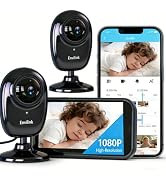Envilink No WiFi Baby Monitor, 2 Cameras 1080P High Definition Screen, Baby Monitor with Camera a...