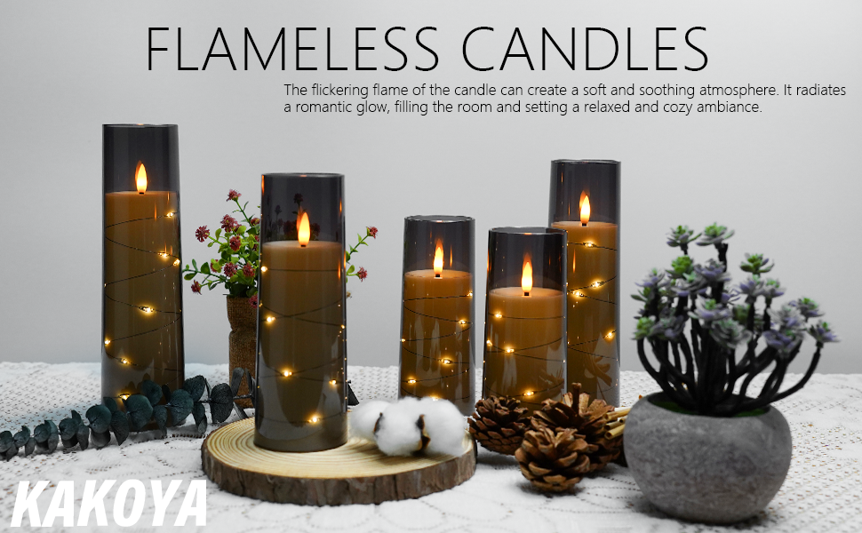 flickering flameless candles led candles