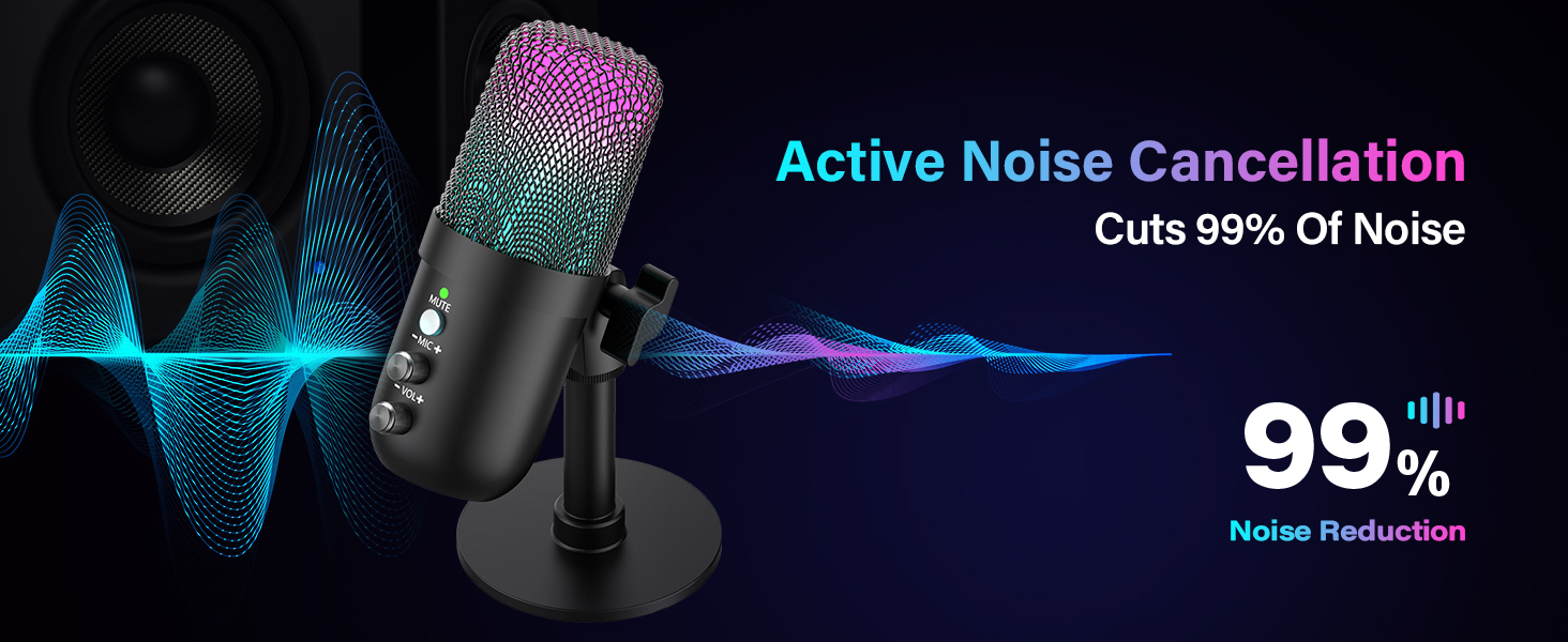 Computer Condenser Mic with Noise