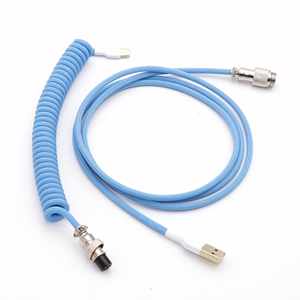 H Shape coiled cable